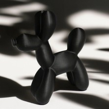 Jeane Home Decor Büyük Boy 25CM Balon Köpek Biblo Obje Dekoratif Heykel, Modern Ev & Ofis Aksesuarı Hediyelik