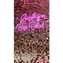 Deccor Evim Güzelliğim Başa Bela Neon LED Tablo Tabela Aydınlatma (Açıklamayı Okuyunuz)