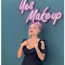 Deccor Evim Yes Makeup Yazılı Neon LED Yazı