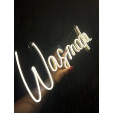Deccor Evim 7 Harfli Kişiye Özel Neon LED Yazı