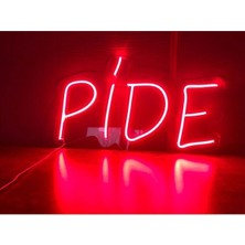 Deccor Evim Pide Yazılı Neon LED Yazı