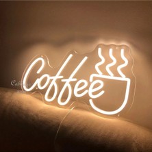 Deccor Evim Coffee Neon LED Duvar Aydınlatma