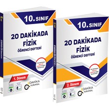 Dakika Yayınları 10. Sınıf 20 Dakikada Fizik Öğrenci Defteri