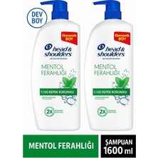 Head&Shoulders Head And Shoulders Mentol Ferahlığı Şampuan 800 ml x 2 Adet