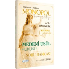 Monopol Yayınları Hakimlik Medeni Usul Hukuku Soru Bankası 22. Baskı