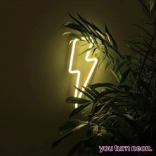 Deccor Evim Enerji Şimşek Neon LED Duvar Aydınlatma
