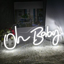 Deccor Evim Oh Baby Neon LED Duvar Aydınlatma