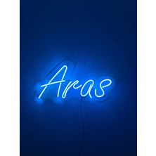 Deccor Evim Kişiye Özel Isim Neon LED Yazı - 4 Harfli - Yazı ve Renk Belirt