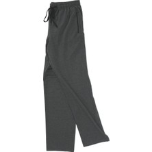 Slazenger JERRY Büyük Beden Erkek Cepli Koyu Gri Eşofman Altı