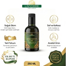Lanorre %100 Soğuk Sıkım Analizli Yerli Tohum Kabak Çekirdeği Yağı 250ML %100 Saf ve Doğal