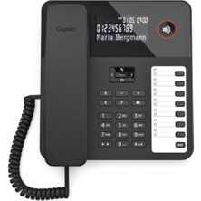 Gigaset Desk 600 Kablolu Masa Telefonu Siyah