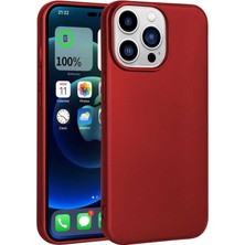 Zore Apple iPhone 14 Pro Max Kılıf Nvth Premier Silikon Kapak-Kırmızı