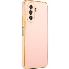 Zore Huawei Nova Y70 Kılıf Nvth Bark Kapak-Rose Gold