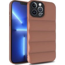 Zore iPhone 12 Pro Kılıf Nvth Kasis Kapak-Kahverengi