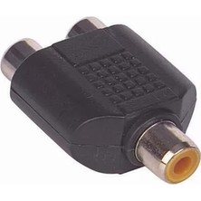 ÖNÇ - PRİME Powermaster PM-1097 1 Rca Dişi -2 Rca Dişi Çevirici Jack