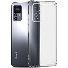 Zore Xiaomi Mi 12T Pro Kılıf Nvth Kamera Korumalı Nitro Anti Shock Silikon-Renksiz