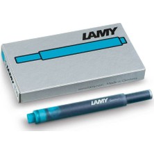 Lamy Dolmakalem Kartuşu Turkuaz 5Li T10T Kalite Sarf Malzemeleri