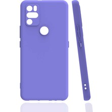 Zore Omix X500 Kılıf Nvth Biye Silikon-Lila