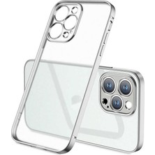 Zore iPhone 12 Pro Kılıf Nvth Mat Gbox Kapak-Gümüş