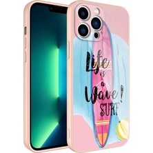 Zore iPhone 13 Pro Max Uyumlu Kamera Korumalı Desenli Sert Silikon Nvth Epoksi KAPAK-NO10