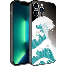 Zore iPhone 13 Pro Kılıf Kamera Korumalı Desenli Sert Silikon Nvth Epoksi Kapak-No9