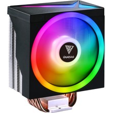 ÖNÇ - PRİME Gamdıas Boreas M1-610, LED Lights, 120MM, Cpu  Kule Tipi Hava Soğutma, Doğrudan Temas Teknolojisine Sahip 6 Adet Gelişmiş Bakır Isı Borusu (Amd Am4-Am5 ve Intel Tüm Işlemciler ile Uyumlu)