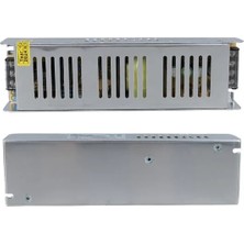 ÖNÇ - PRİME Ledx ALN-M12165S 12 Volt 16.5 Amper 200 Watt Slim Metal Kasa Adaptör 200X60X40MM