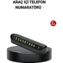 ÖNÇ - PRİME Alüminyum Kasa Gri Çevirmeli Araç Içi Telefon Numaratörü