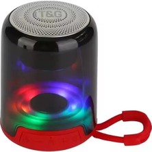 ÖNÇ - PRİME T&g TG314 Usb/sd/fm/bluetooth Destekli Taşınabilir Rgb Işıklı Wireless Hoparlör