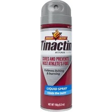 Tinactin 150 gr Liquid Spray Ayak Spreyi Unisex Kullanıma Uygun Kaşıntı ve Mantar Tedavisi