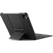 ÖNÇ - PRİME Dux Ducis iPad Pro 12.9 2022/2021/2020 Sk Series Kablosuz Bluetooth Klavye Touchpad KILIF-(5775)
