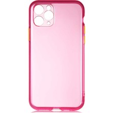 Zore iPhone 11 Pro Uyumlu Nvth Bistro Kapak-Pembe