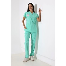 Bilenn Tekstil Bflex Unisex Likralı Yarasa Kol Takım - 6457 Mint Yeşil
