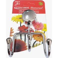 ÖNÇ - PRİME Concorde 3 Lü Krom Askılık