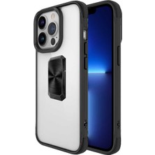 Zore iPhone 13 Pro Kılıf Nvth V-Bax Kapak-Siyah