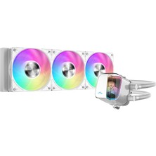 ÖNÇ - PRİME Sama L70-360WH, White, 360MM, 3X120MM Argb Fan, Cpu Sıvı Soğutma