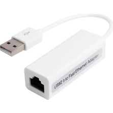 ÖNÇ - PRİME Narita NRT-1520 USB 2.0 To Ethernet Çevirici Adaptör 100MBPS