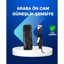 ÖNÇ - PRİME Yüksek Kaliteli Cam Elyaf Iskeletli Araba Şemsiyesi – Tüm Araçlara Uygun