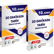 Dakika Yayınları 10. Sınıf 20 Dakikada Tarih Öğrenci Defteri
