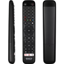 ÖNÇ - PRİME RM-L1508 Tcl Max Netflix Youtube Prime Video Tuşlu LCD LED Tv Kumanda