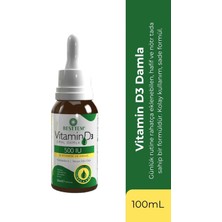 Besttem Vitamin D3 Oral Damla – D3 ve E Vitamini Içeren Doğal Destek - 20 ml