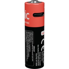 ÖNÇ - PRİME Asonıc PL1400, Aa, Şarjlı Pil, 1.5VOLT, 1400MAH/2600MWH, Type-C ile Kolay Şarj,  2 Li Paket (Usb To Type-C Kablo Hediye)