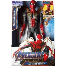 Avengers Örümcek Adam Sesli Işıklı Ahtapot Kollu Figür 29 cm Hediyelik Çocuk Oyuncağı