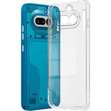Prolysus Nothing Phone (4A) Kılıf Kamera Korumalı Şeffaf Yumuşak Silikon Kılıf