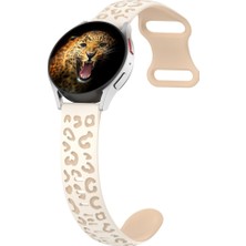 Maks Technology Huawei Gt2 42MM Mkst KRD-140 20MM Silikon Kordon Strap Kayış - Starlight-Bej