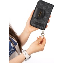 Newish Polo Kadın Deri Desenli Telefon Kağıt Para Bölmeli Kartlık ve Cüzdan - NEWPOLO412