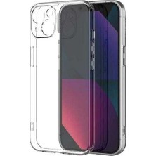 Zore iPhone 14 Plus Uyumlu Şeffaf Sert Pc Nvth Vayt Kapak-Renksiz