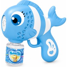 Can Oyuncak Balık Köpük Tabancası – Otomatik Bubble Gun Köpük Oyuncağı