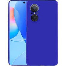 Zore Huawei Nova 9 Se Kılıf Nvth Premier Silikon Kapak-Saks Mavi