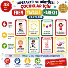 Psikotopia Oyun Kartları Hiperaktif Dürtüsel Çocuklar Için